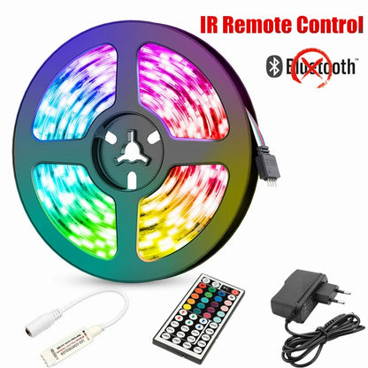 Tiras de luzes LED Bluetooth WIFI com controlador flexível RGB 5050